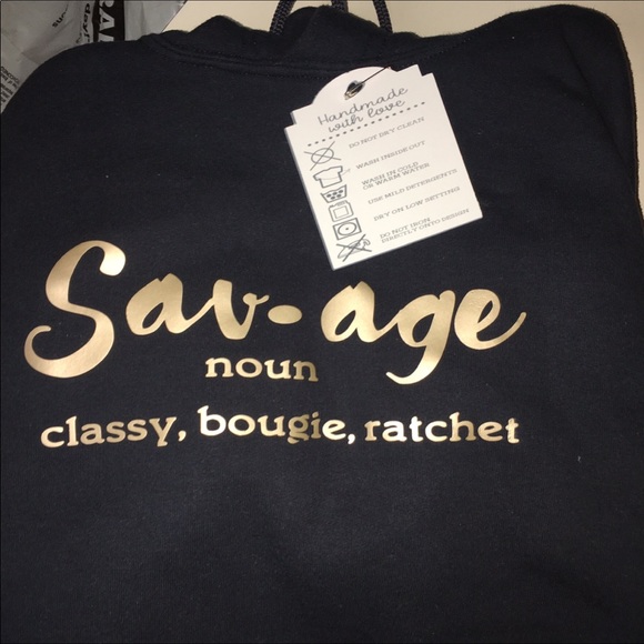 Classy, Bougie, Ratchet Ladies Short Sleeve Tee Black T-shirt Womens - Picture 1 of 1